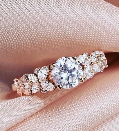 diamond, ring and girls