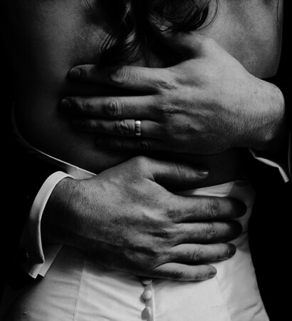 photography, black and white and couple