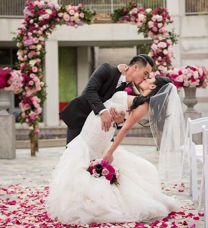 bride and groom, romantic and love