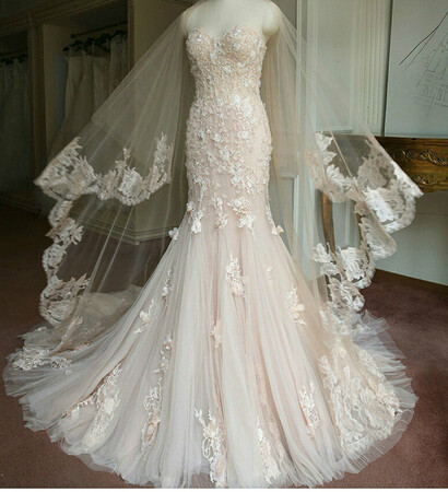 dating goals, bridal with beaded and lace wedding dress