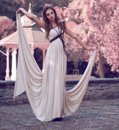 pink, wedding dress and beauty