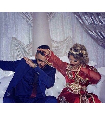 couple, caftan and beautiful