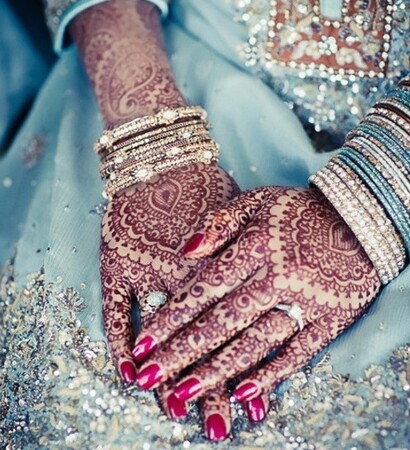 bride, shaadi and henna