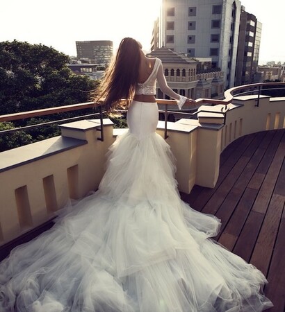wedding dress, beauty and feminine