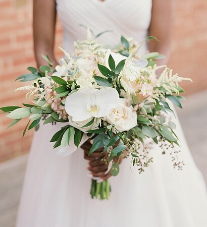dress. roses, bridal and beautiful