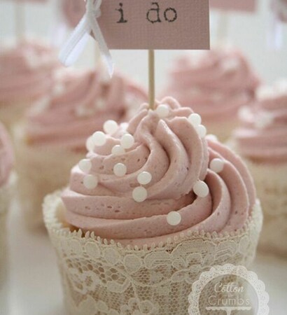 lace, cupcakes and I DO