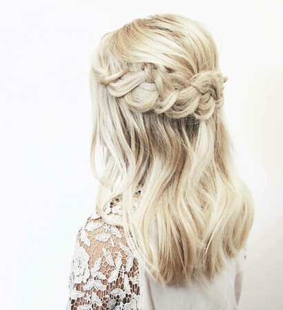 bun, updo hair and classic