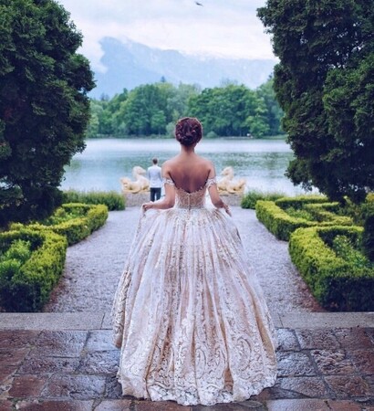 gowns, outfit and Hot