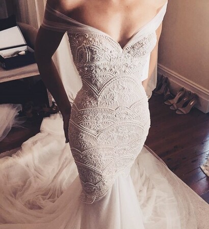robe, bride and weddingdress
