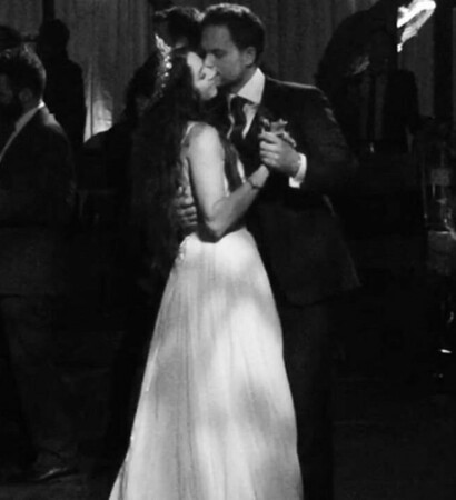 spoby, troian bellisario and bride