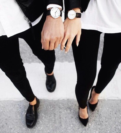 kiss, chic and girl