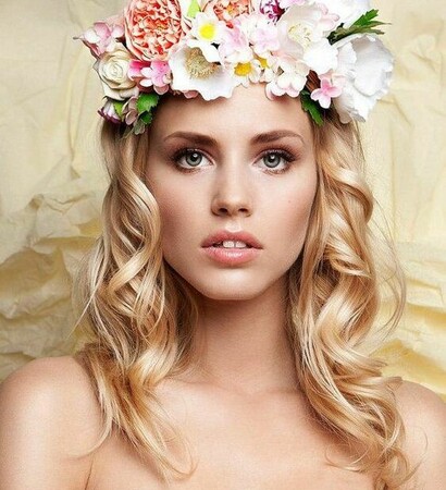 beautiful, pretty and gown