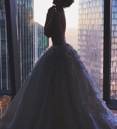 wedding gown, hair and artsy