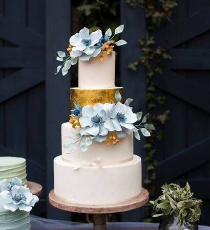 flowers, flower and cake