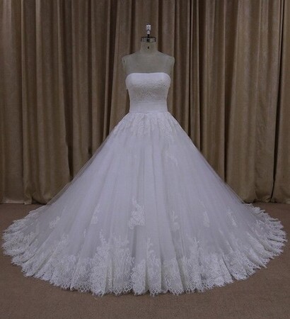 gown, hair and dress