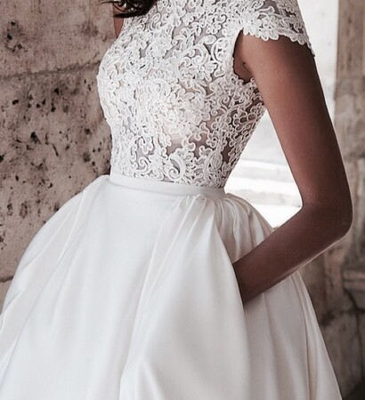 dress, beautiful and white