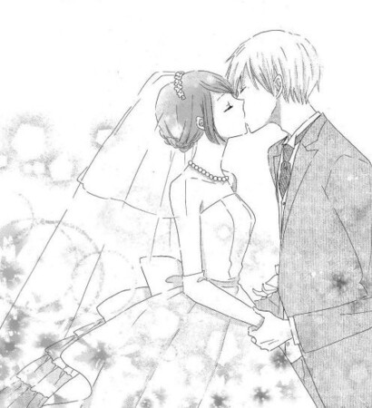 manga, black&white and kiss