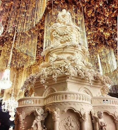 bridal, cake and glam