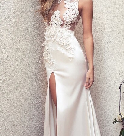 modern, dress and elegant