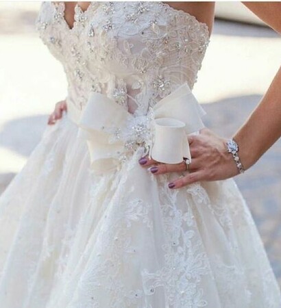 dress, lace and fashion