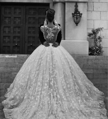 white, black and romantic