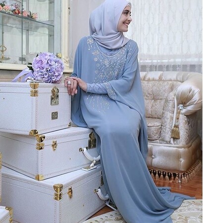 luxury, muslim girl and hijab