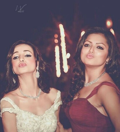 weddings, sanaya irani and drashti dhami