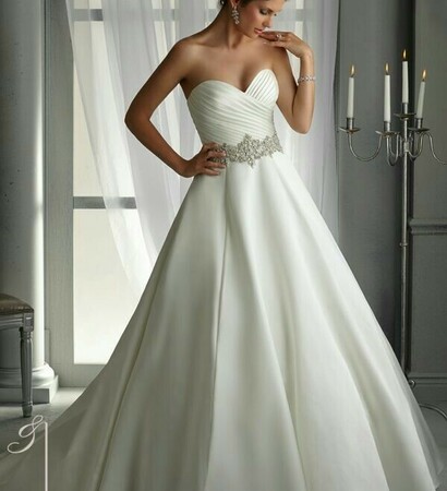wedding dress and en