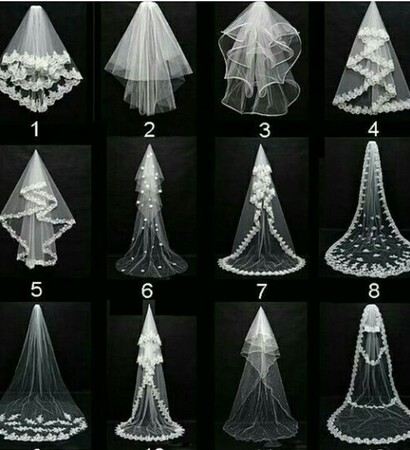 veils, chic and beauty