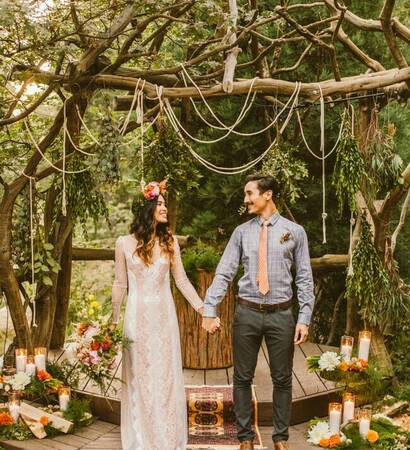 couple, orange and love
