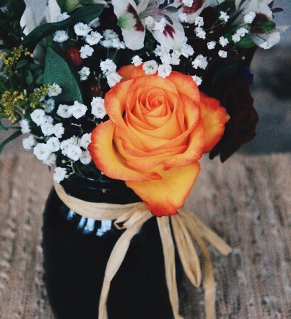 canon, love and mason jar