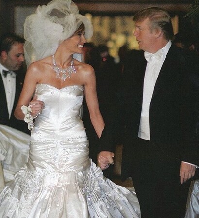 donald trump, president and melania trump