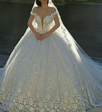 dress, weddingdress and beautiful