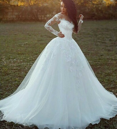 weddingdress, big and dress