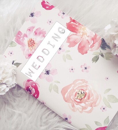 wedding plans, pink and aestethic