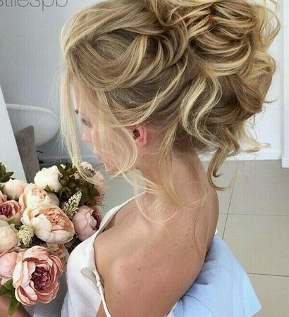 tumblr, wedding hairstyle and girl