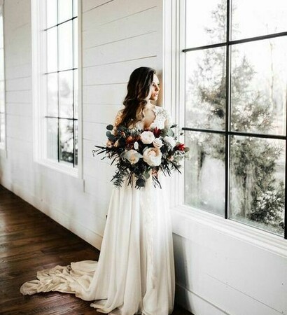 white, white wedding and bridal bouquet