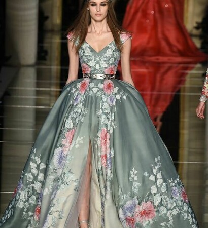 dress, runway and luxury
