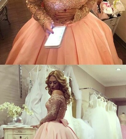 2017 wedding dress, pink wedding dress and wedding dress