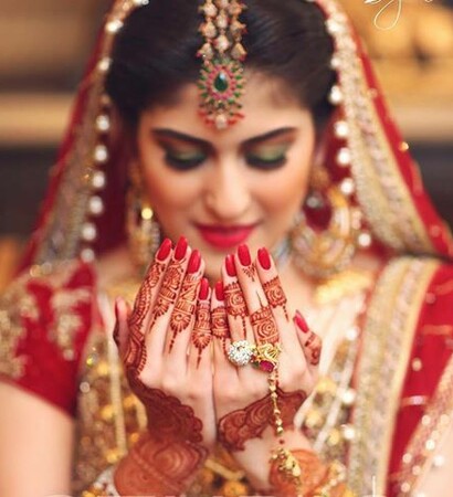 bride, shaadi and henna