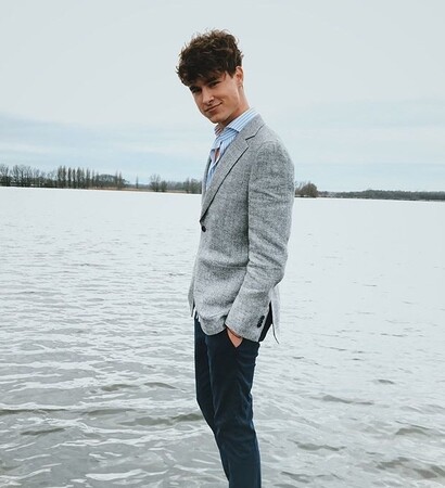 Hot, suit and boy
