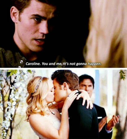 Vampire Diaries, kiss and Relationship