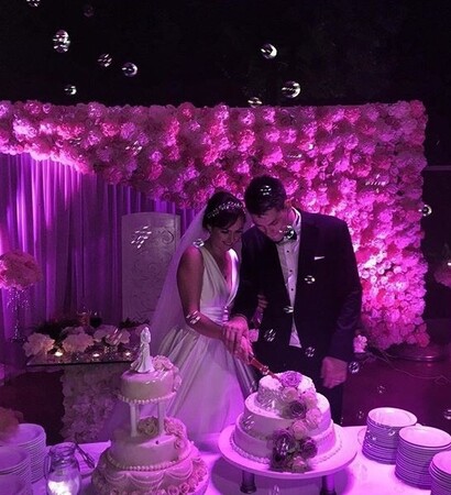 weddingg, glam and cake