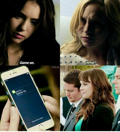 couples, caroline forbes and vampires