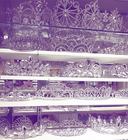 accesories, tiara and almas