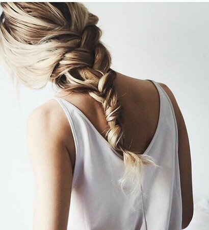 curly, updo hair and bun
