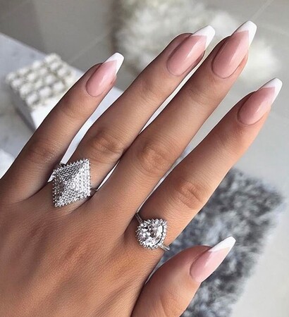 silver, tips and diamonds