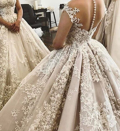 pearls, white dress and vintage