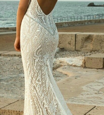 lace, elegant and wedding dress