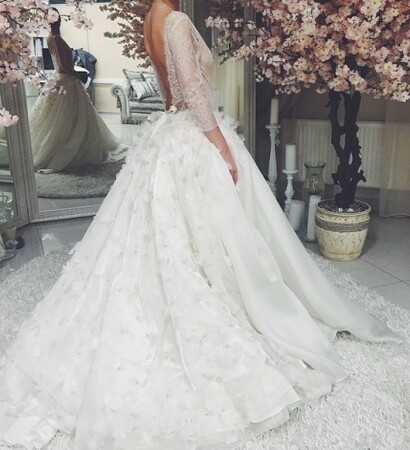 wedding dress, design and white